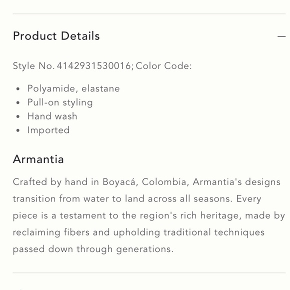 Anthropologie | Armantia Swimsuit Size L NWT - Picture 5 of 7